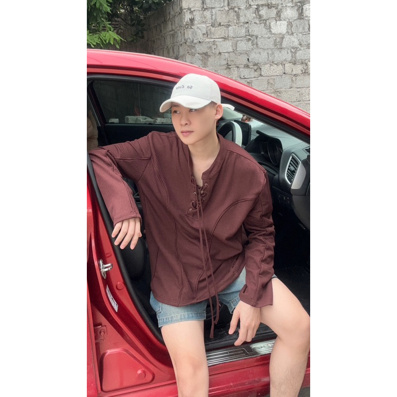 S57 Áo thun form rộng dài tay