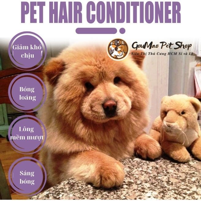 Yegbong - kem xả lông cho chó mèo chống rối - Goumao pet