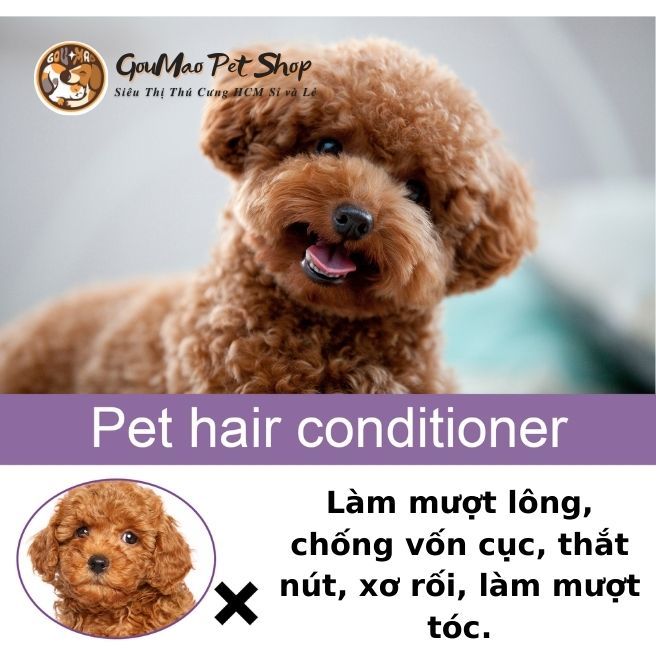 Yegbong - kem xả lông cho chó mèo chống rối - Goumao pet