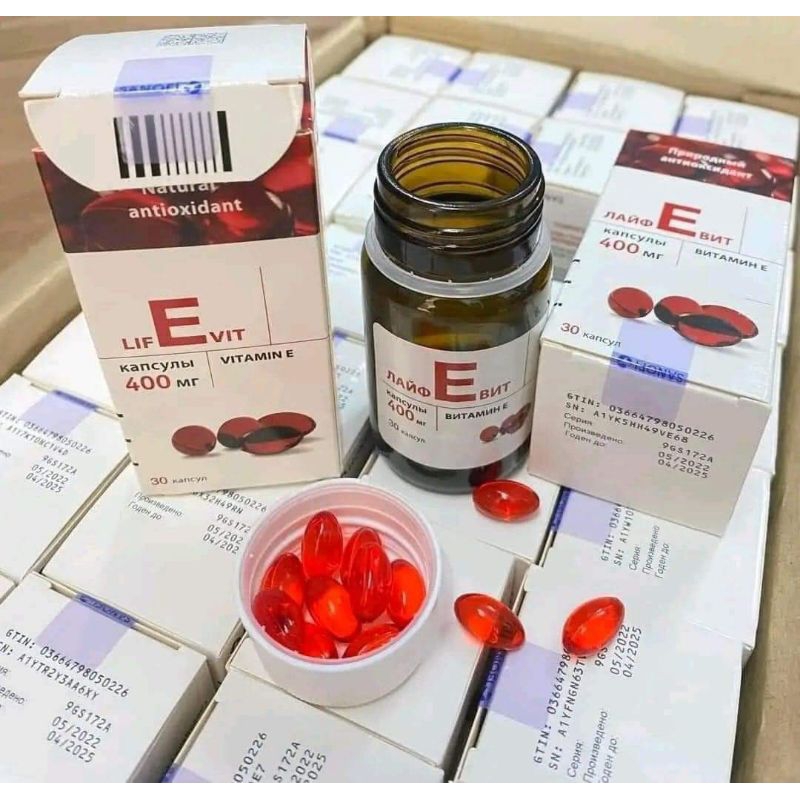 Vitamin e Nga các loại trẻ hoá, sáng da, tăng cường sức khoẻ