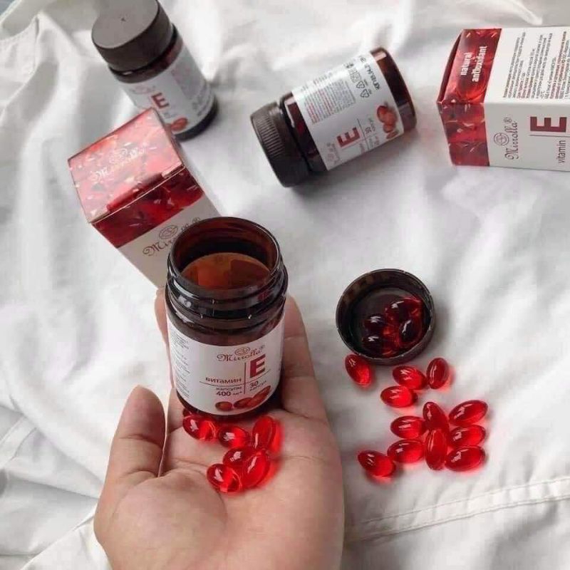 Vitamin e Nga các loại trẻ hoá, sáng da, tăng cường sức khoẻ