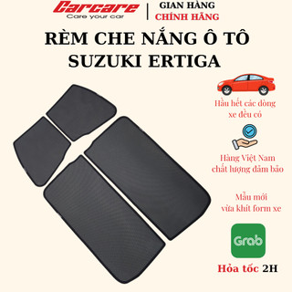 Rèm che nắng theo xe Suzuki Ertiga 2013-2018, 2019-2023 - Bộ 4 tấm dính nam châm