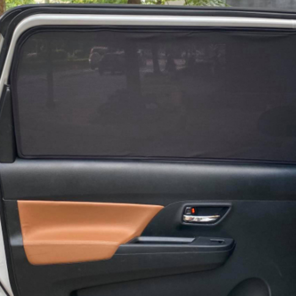 Rèm che nắng theo xe Suzuki Ertiga 2013-2018, 2019-2023 - Bộ 4 tấm dính nam châm