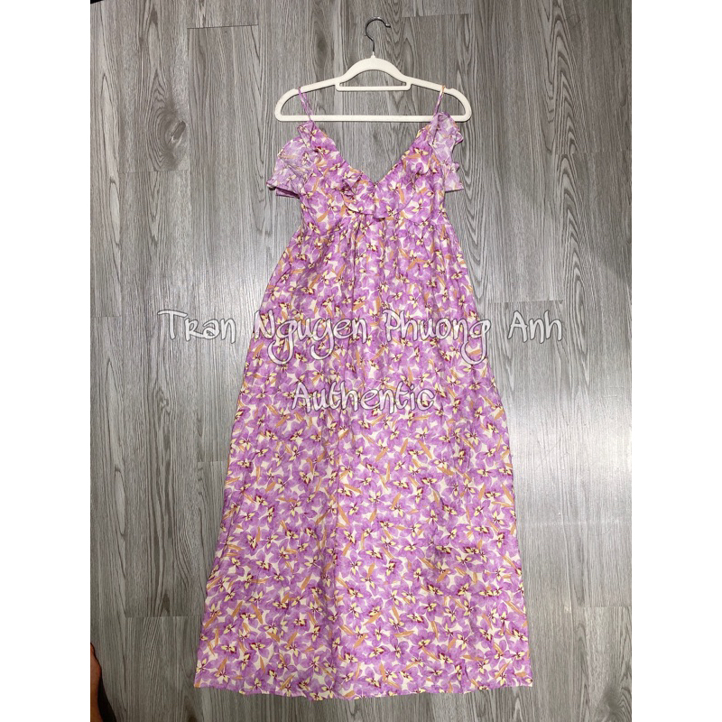 VÁY DÂY HOA MAXI H&M (CHUẨN AUTH 100%)