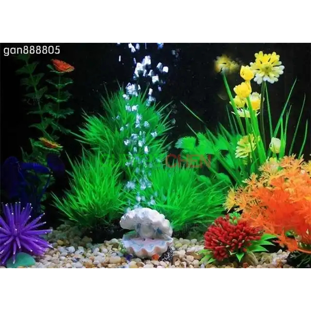 Mô Hình Vỏ Sò Trang Trí Hồ Cá - Có Thể Kết Hợp Máy Bơm Để Sủi Oxi