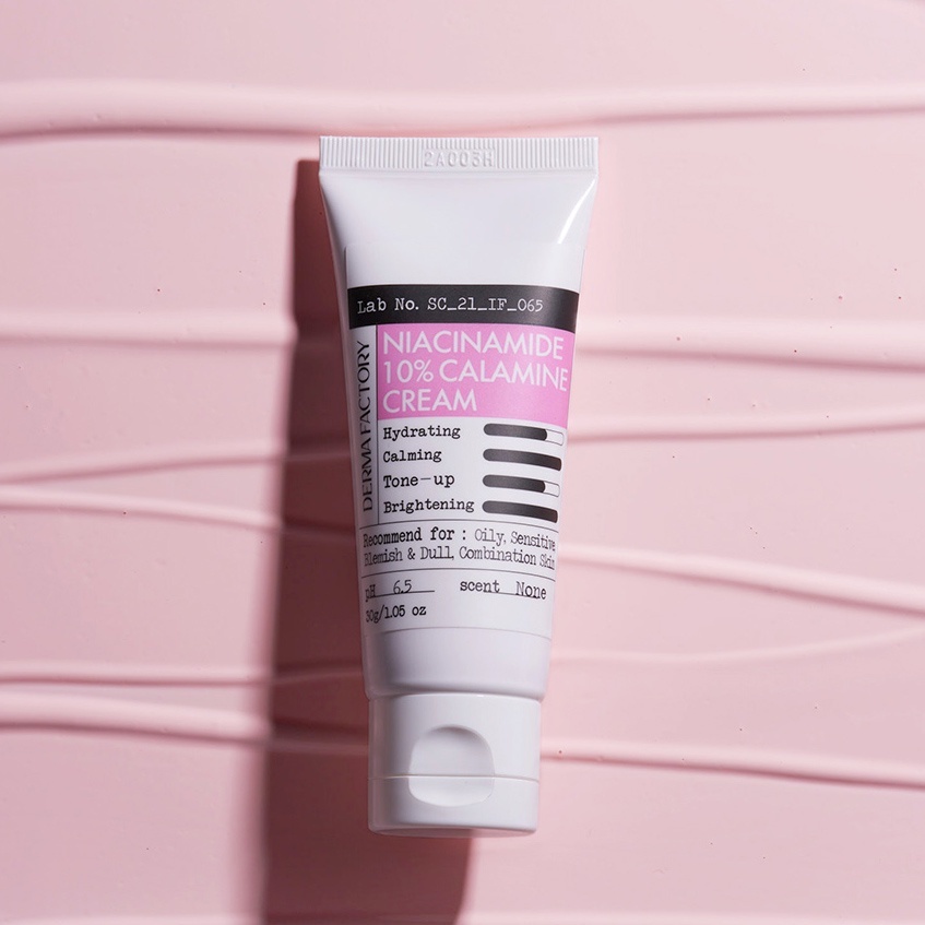 Mangtaybaby - Kem dưỡng trắng Derma Factory Niacinamide 10% Calamine Cream dưỡng da làm dịu, nâng tone, kiềm dầu