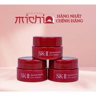 Kem dưỡng mắt chống lão hóa mini skii nhật bản