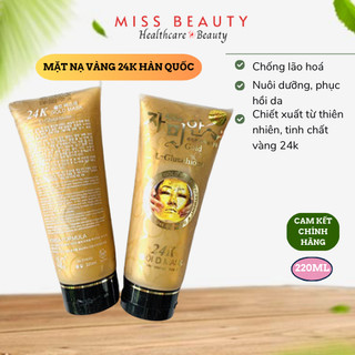 Gel lột Mặt nạ Vàng 24k Gold Mask L-Glutathione Hàn Quốc Chính hãng