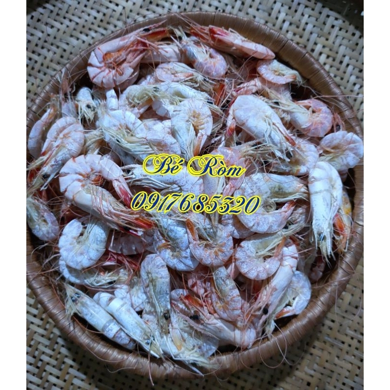 Tôm khô tôm bạc Cà Mau nhà làm 100g