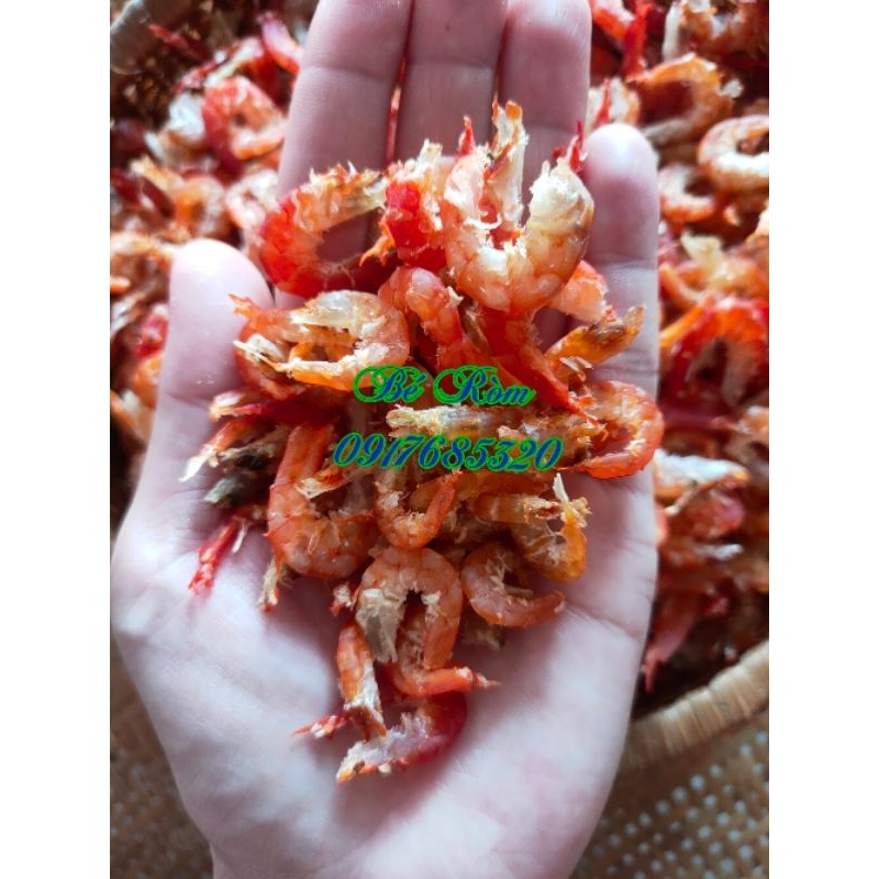 Tôm khô tôm bạc Cà Mau nhà làm 100g