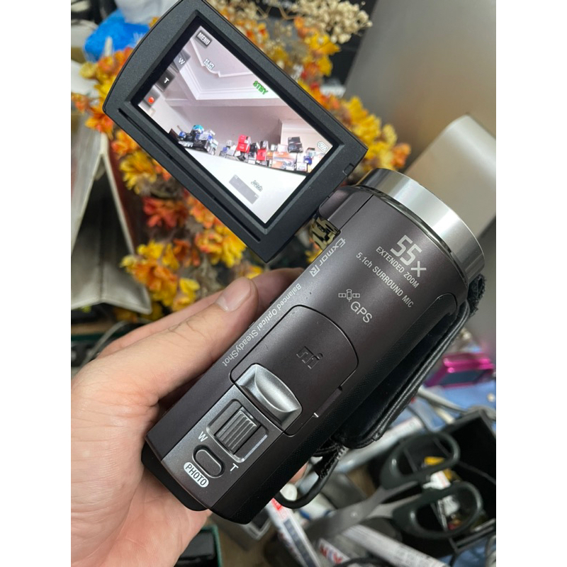 Máy quay phim Sony HDR CX430 ống kính mắt liếc