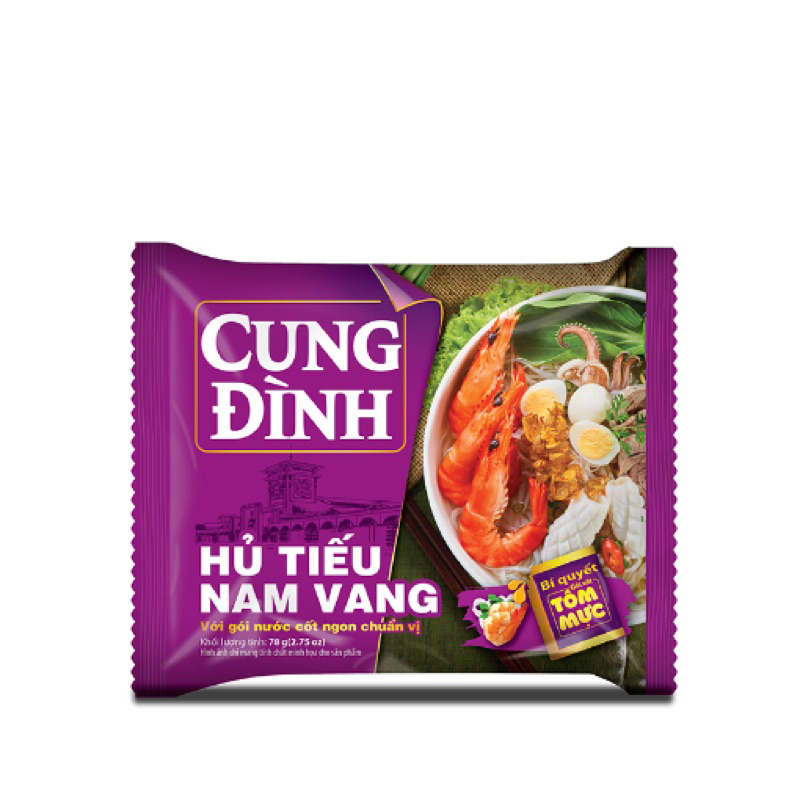 Thùng hủ tiếu nam vang Cung Đình 30 gói 83g
