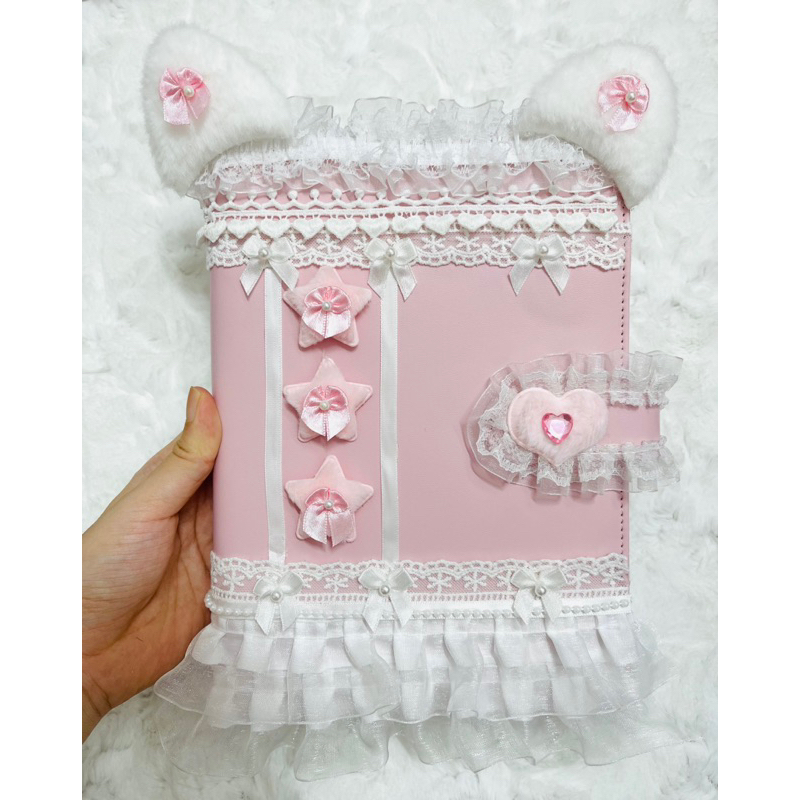 Binder decor ren, cánh thiên thần, sticker các mẫu nhiều mầu sắc, các mẫu top decor ren xinh xinh