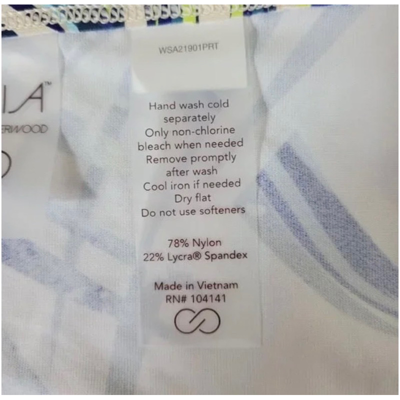 Chân váy quấn đồ bơi vải thun  - Thanh lý vnxk