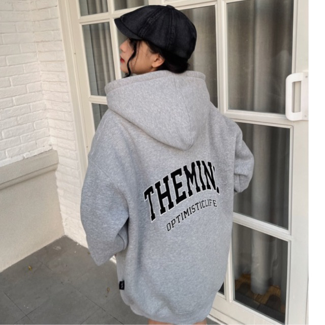 Áo Hoodie ZIP Nỉ Bông THE MINZ