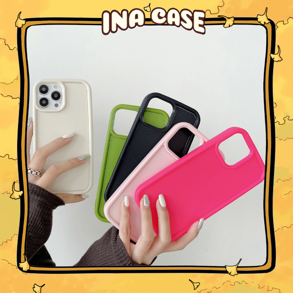 Ốp lưng iphone Macaron Mềm Dẻo Màu Pastel Dành Cho 14promax/ 14pro/ 14/ 13promax/ 13pro/ 13