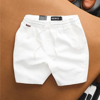 Quần short, quần đùi kaki nam chất vải cotton kaki lưng thun Heboz 4M new cao cấp - 00001780