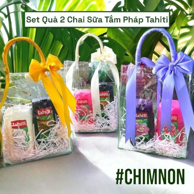 Set Cặp 2 Sữa Tắm Petit Marseillais 250ml / Tahiti Pháp / Dâu UK 500ml