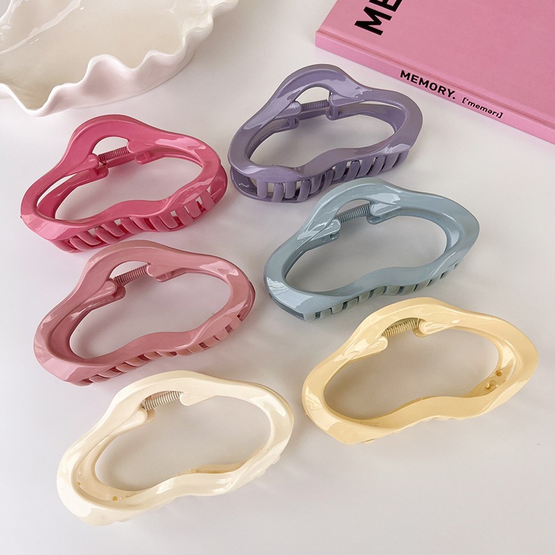 Kẹp tóc càng cua size lớn hình đám mây Mua Tất