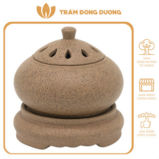 Lư Điện Xông Trầm Hồng Sa -Trầm Đông Dương - Phụ Kiện Xông Đốt Trầm Hương Cao Cấp - Bảo Hành 24 Tháng - Phù Hợp Trà Đạo