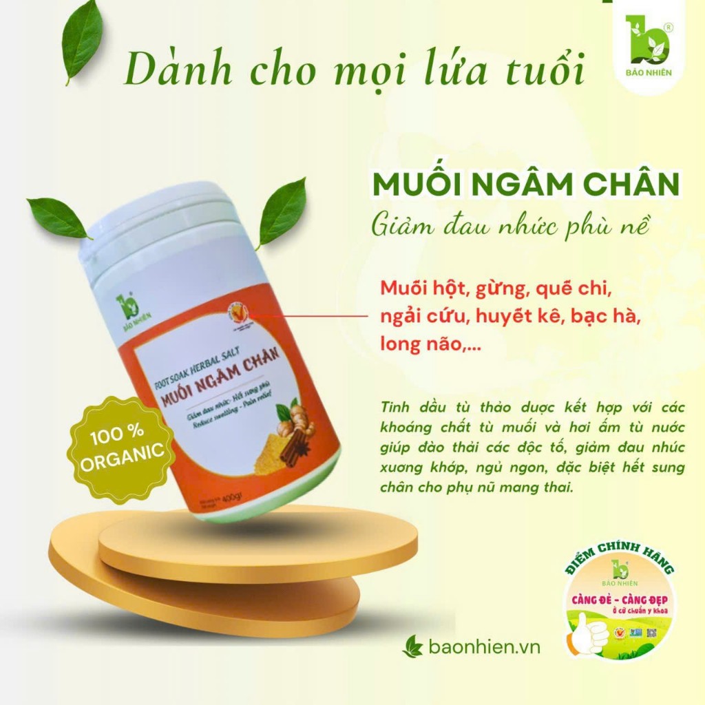 . MUỐI NGÂM CHÂN