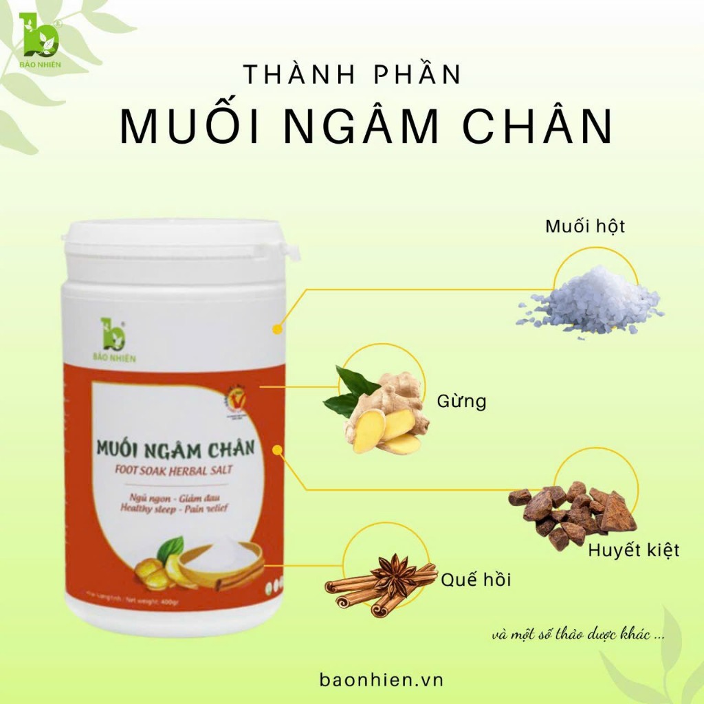. MUỐI NGÂM CHÂN