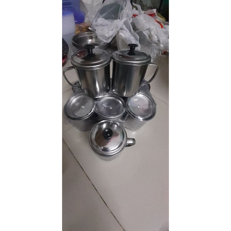 CA 9 INOX QUAI CẦM CÓ NẮP
