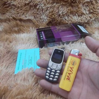 Điện Thoại Siêu Nhỏ BM10 vỏ đen phím màu đồng – Điện Thoại Mini 2 sim - âm thanh cực to, kết nối smartphone