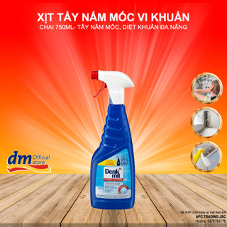 Chai xịt tẩy vi khuẩn nấm mốc đa năng Denkmit nhập Đức tẩy sạch vết ố mốc và vi khuẩn chai 750ml