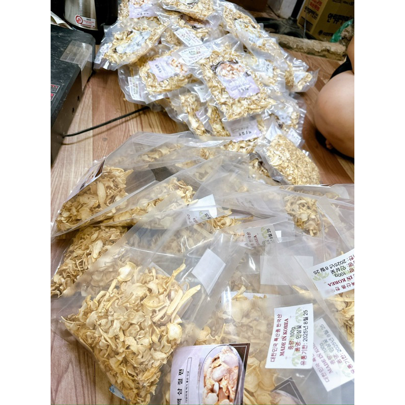 Nhân Sâm tươi sấy khô Hàn Quốc gói 100gr