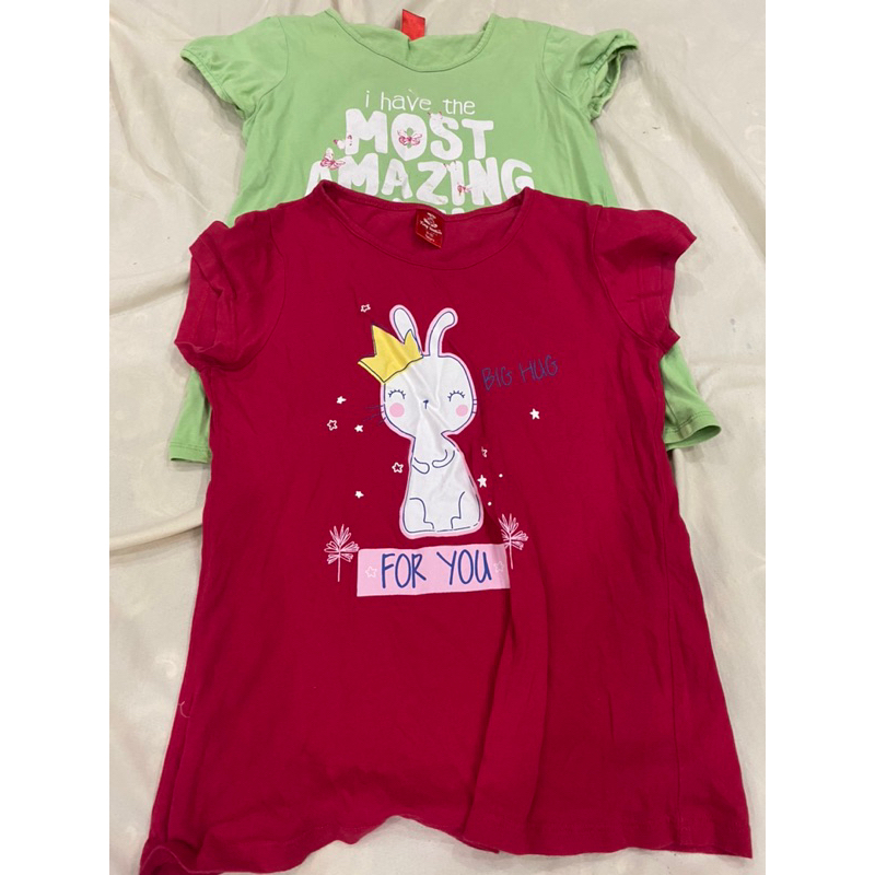 Set áo cotton cho bé 8-11Y