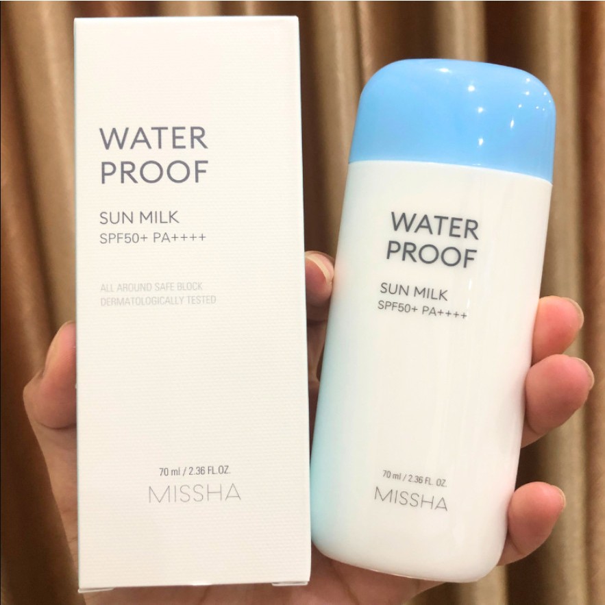 Kem chống nắng Missha All Around Safe Block Soft Finish Sun Milk SPF50+/PA+++
