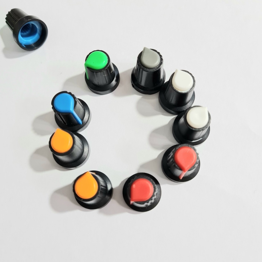 Núm vặn biến trở 6x15x17mm - E2