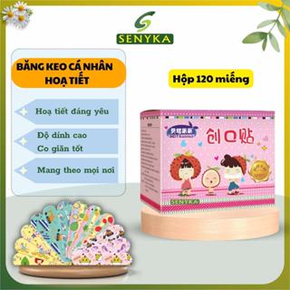 Băng keo cá nhân cute dễ dương nhiều họa tiết chống thấm nước tiện dụng cho mọi loại da 120 miếng