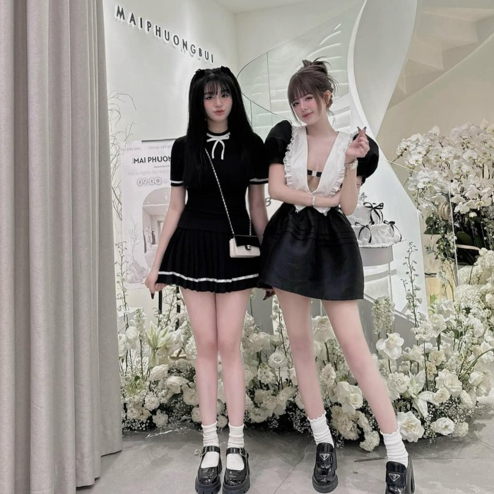 Váy tay bồng MPB new