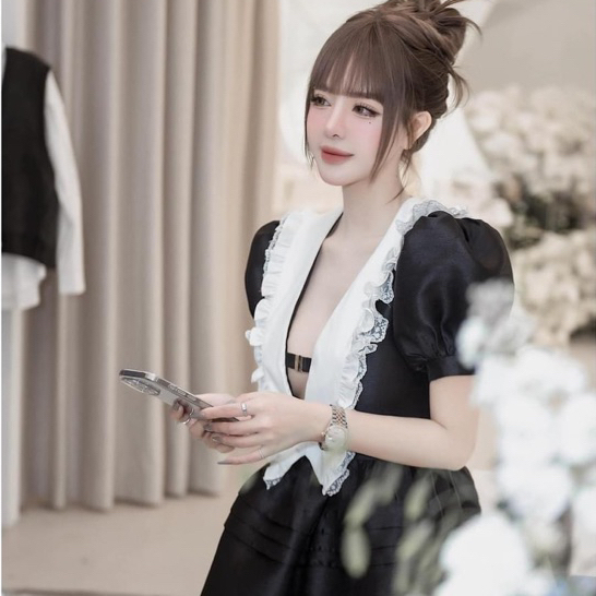 Váy tay bồng MPB new