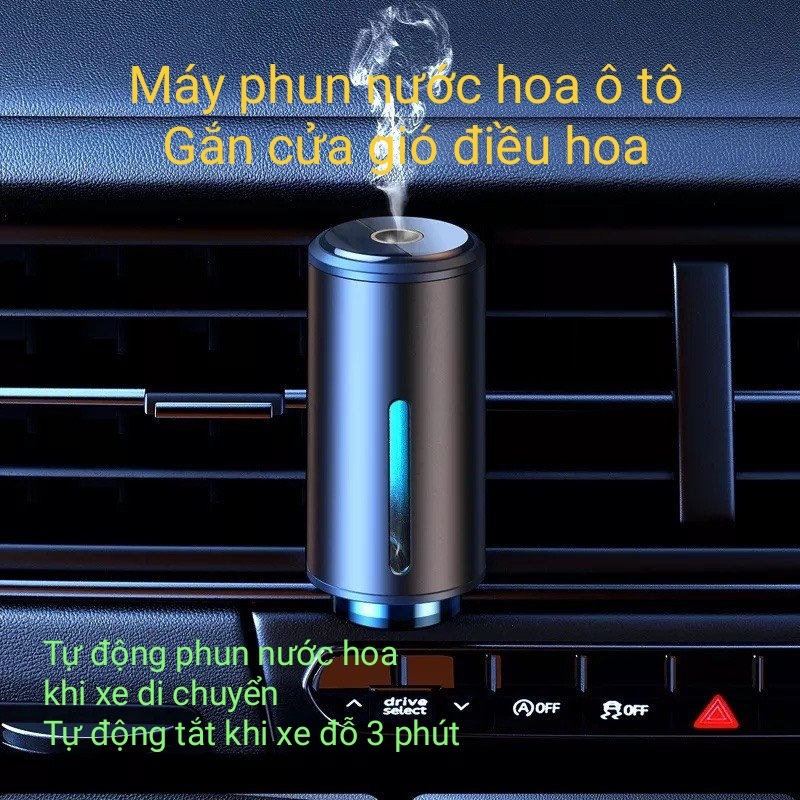 Máy khuếch tán Nước hoa ô tô gắn cửa gió & Nước hoa cao cấp AROMATHERAPY