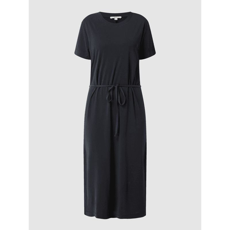 Đầm thun dáng dài tay ngắn cột eo  - Thanh lý vnxk