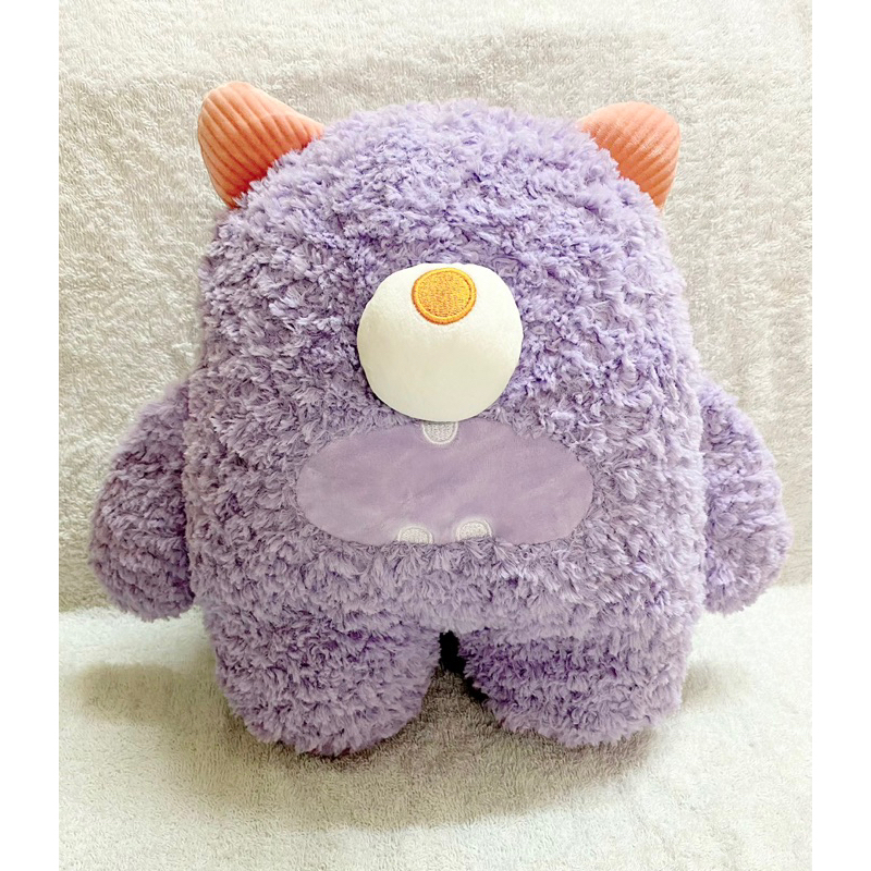 Thú Bông Disney Quái Vật Monster Tím Dễ Thương, Hàng Cao Cấp Lông Xù Mịn Mềm 35cm Xịn Xò, Hàng Quảng Châu Mới 100%