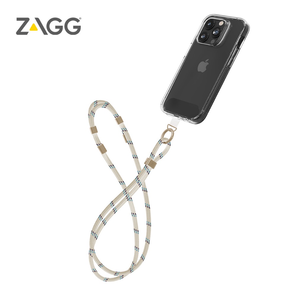 Dây đeo điện thoại Zagg - làm từ vật liệu tái chế - dây đeo điều chỉnh ngắn dài - hàng chính hãng