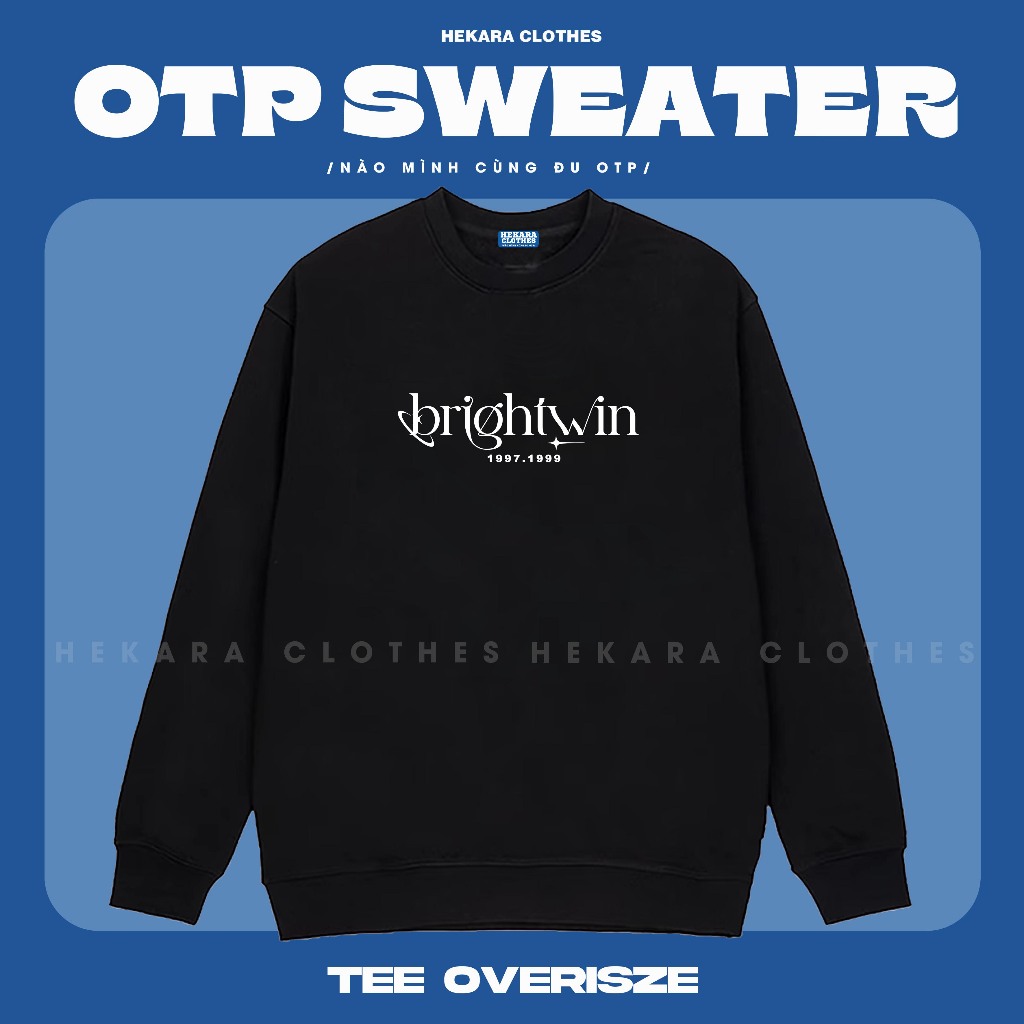 Áo Sweater OTP - Hekara Clothes - Nỉ da cá