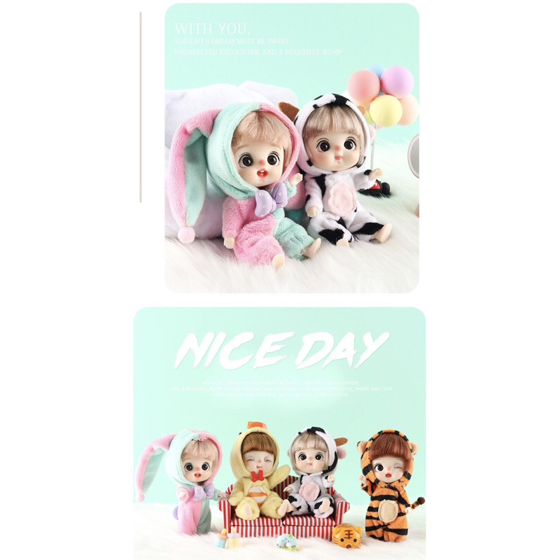 Búp bê ob11 mẫu mới animals