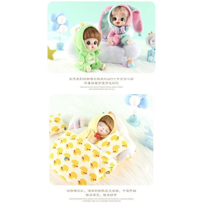 Búp bê ob11 mẫu mới animals