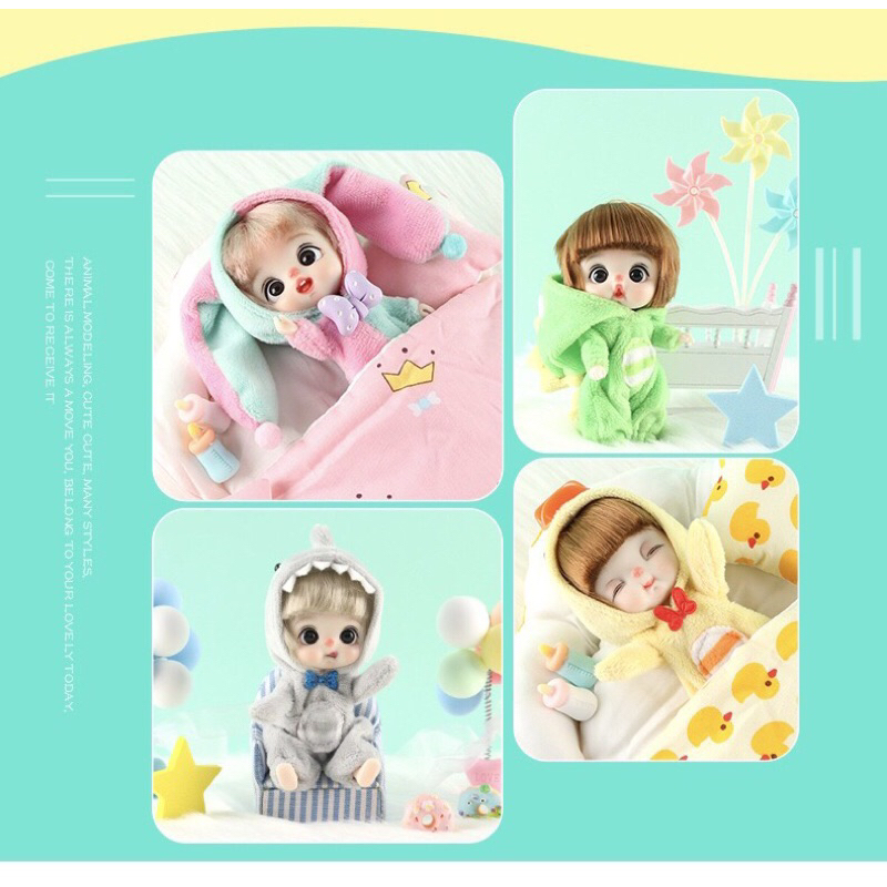 Búp bê ob11 mẫu mới animals