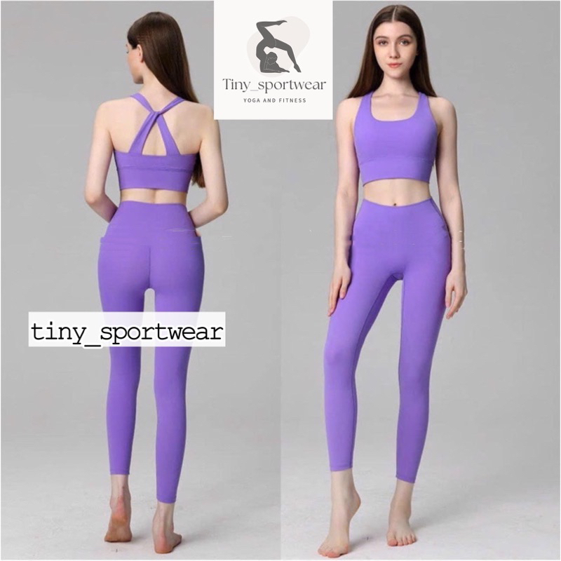 Set lulu xoắn chéo lưng mẫu mới