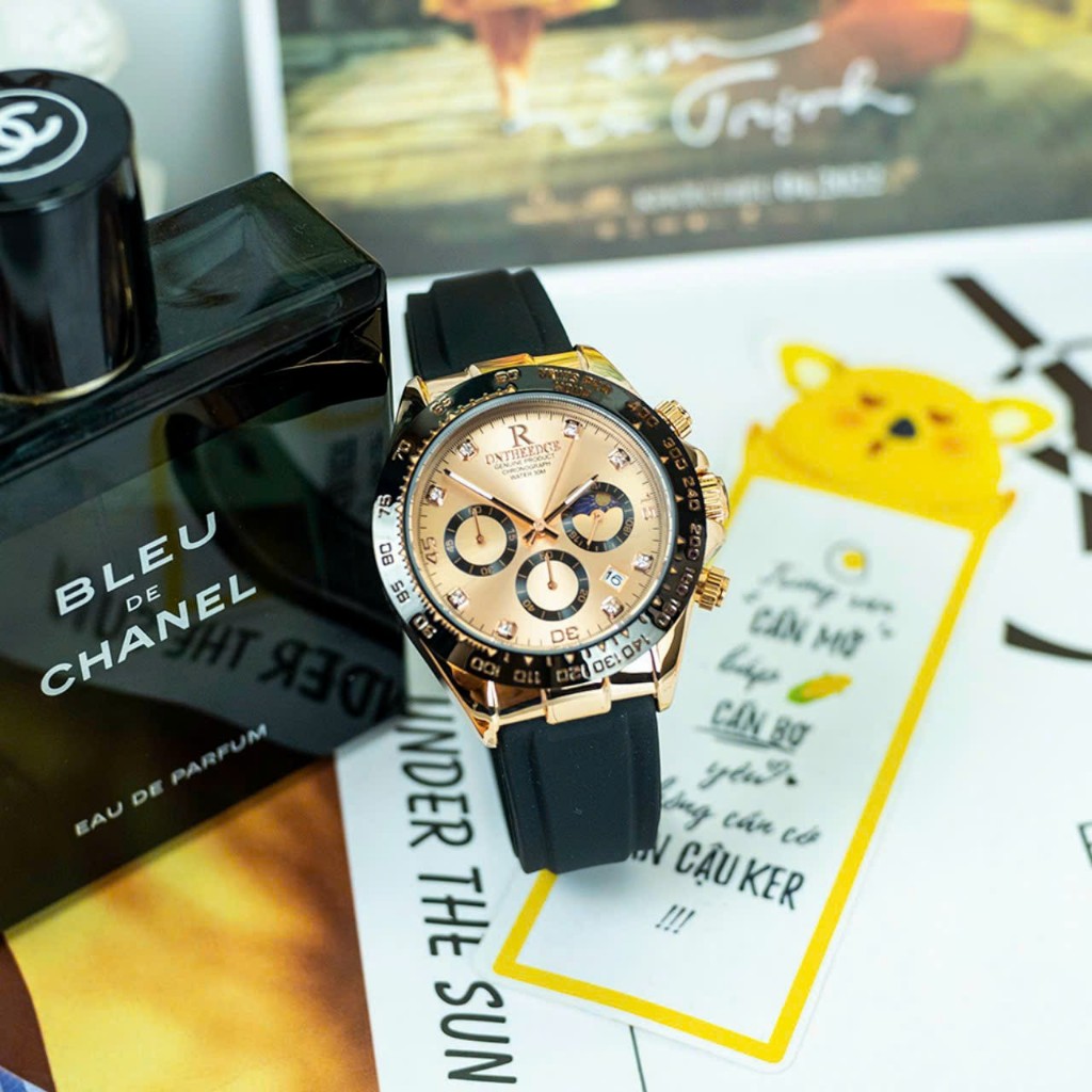 Fullbox Đồng Hồ Nam Chính Hãng R-Ontheedge Đẹp , Đẳng Cấp Bảo Hành 12 Tháng Thương Hiệu Racadoy- ĐH R270-2