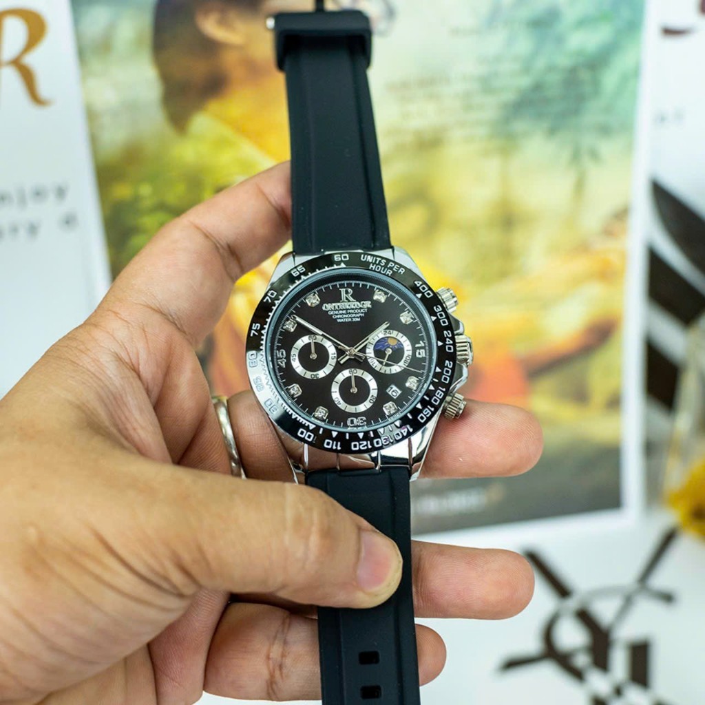 Fullbox Đồng Hồ Nam Chính Hãng R-Ontheedge Đẹp , Đẳng Cấp Bảo Hành 12 Tháng Thương Hiệu Racadoy- ĐH R270-2
