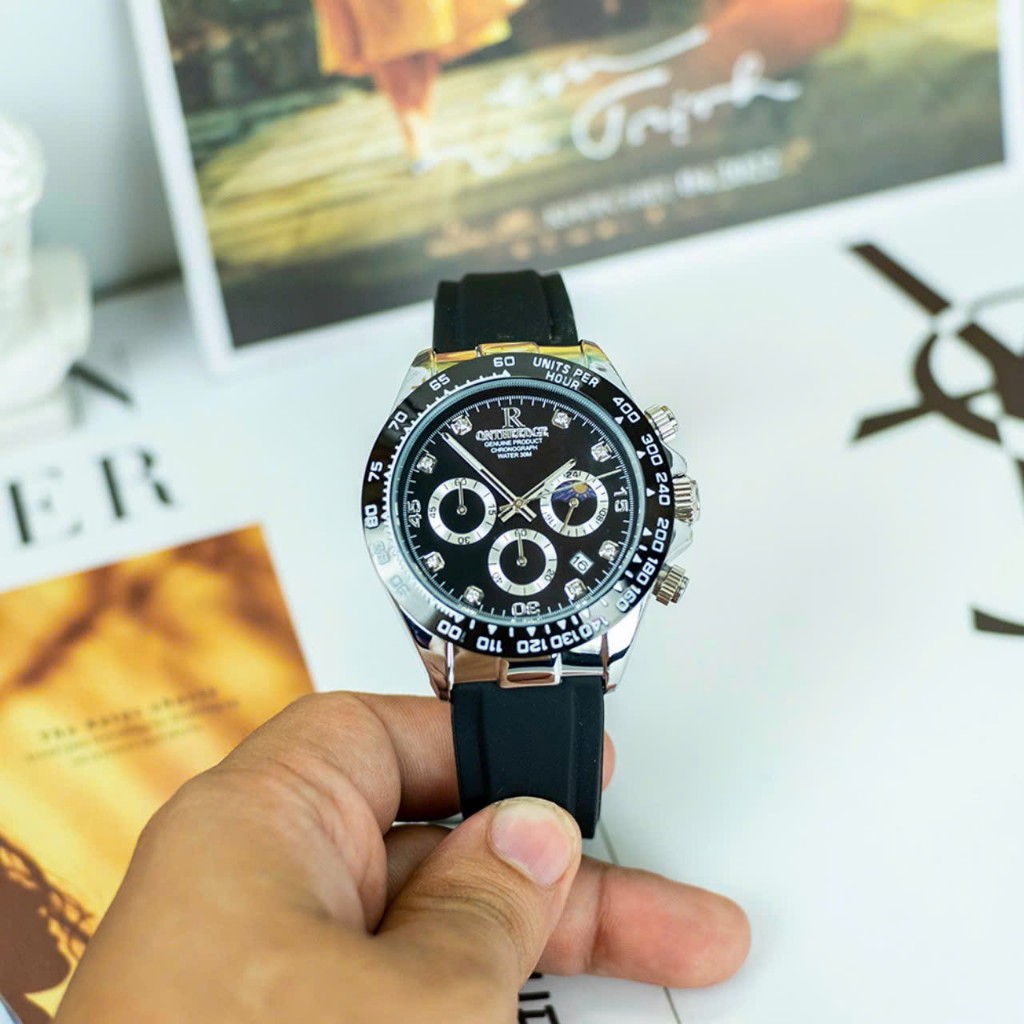 Fullbox Đồng Hồ Nam Chính Hãng R-Ontheedge Đẹp , Đẳng Cấp Bảo Hành 12 Tháng Thương Hiệu Racadoy- ĐH R270-2