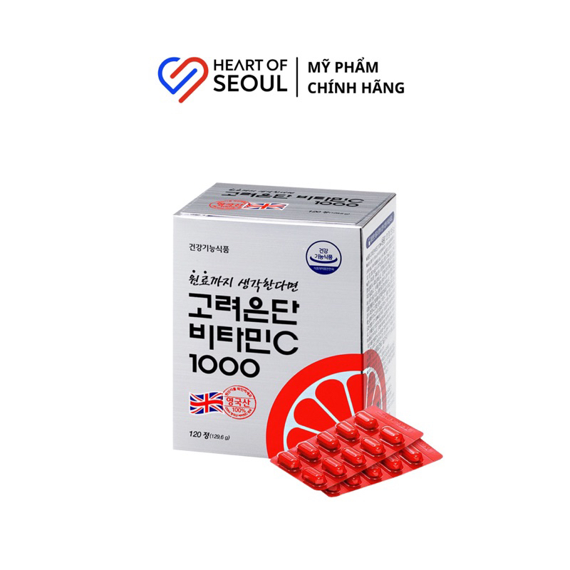 Viên uống Vitamin C Eundan 1000mg (Bill Hàn)