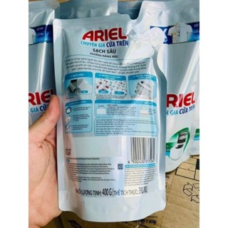 Nước Giặt Ariel Đậm Đặc Sạch Nhanh Túi nhỏ 400ml